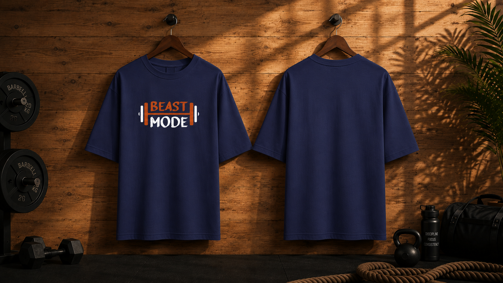 "Beast Mode" Unisex Oversized T-Shirt