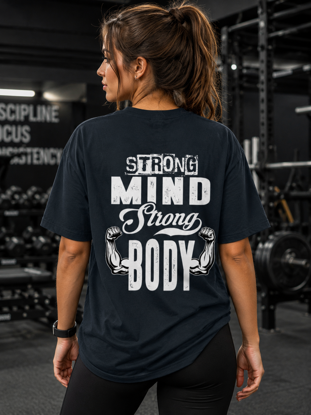 "Stronger Every Day" Unisex Oversized Classic T-Shirt